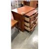 Image 8 : 3 DRAWER NIGHTSTAND, BENCH AND MAGAZINE RACK