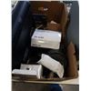 Image 2 : SAMSUNG SPEAKER AND BOX OF SPEAKERS, WALL PLATES, TV, ETC