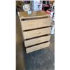 Image 2 : 4 DRAWER CHEST OF DRAWERS