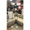 Image 1 : 2 FLOOR LAMPS WITH READING LAMPS
