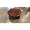 Image 1 : ROUND WOOD COFFEE TABLE