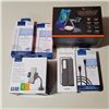 Image 1 : HELIX CHARGE WIRELESS CHARGING VALET AND TYPE C CORDS AND ACCESSORIES WITH GALAXY Z FLIP 4GRIP COVER
