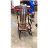 Image 1 : WOOD ROCKING CHAIR