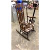 Image 2 : WOOD ROCKING CHAIR