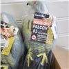 Image 2 : 3 NEW FALCON BIRDS REPELLER STATUES
