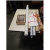 Image 2 : LOT OF VINTAGE FISHING MAPS AND WEBSTER ENCLYCLOPEDIC DICTIONARY