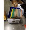 Image 2 : 2 BOXES OF RECORDS AND 2 WALL PLAQUES - MOSTLY COUNTRY AND WESTERN