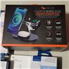 Image 2 : HELIX CHARGE WIRELESS CHARGING VALET AND APPLE IPHONE CORDS AND ACCESSORIES WITH IPHONE 14 PRO CASE