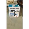 Image 1 : HAMILTON BEACH 1L GLASS ELECTRIC KETTLE - TESTED WORKING - RETAIL $49