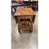 Image 1 : ROLLING TEA CART W/ TRAY