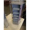 Image 3 : 2 TABLE TOP SPINNING RETAIL CASES - BOTH W/ KEYS