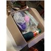 Image 2 : 2 BOXES OF KNITTING SUPPLIES