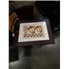 Image 1 : FRAMED KAPA PAINTING BY JOEL P HEINZ SR. WITH INFO ON BACK SAID TO BE WORTH $1300