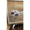 Image 2 : CHRISTOPHER 1982 FRAMED CANVAS PAINTING