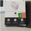 Image 8 : SAMSUNG WIRELESS TRIO CHARGER AND TYPE C CORDS AND ACCESSORIES WITH GALAXY Z FLIP4 SILICONE GRIP COV