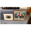 Image 1 : SIGNED PAINTING FEIVA  AND SIGNED PRINT CACCINNI