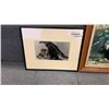 Image 2 : SIGNED PAINTING FEIVA  AND SIGNED PRINT CACCINNI