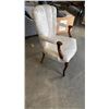 Image 2 : QUEEN ANNE WHITE PARLOUR CHAIR