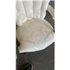 Image 3 : QUEEN ANNE WHITE PARLOUR CHAIR