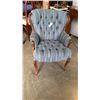 Image 1 : QUEEN ANNE TUFTED PARLOUR CHAIR