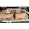 Image 1 : 2 BOXES OF SILVER PLATE AND COLLECTIBLES