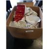 Image 1 : LARGE BOX OF CORNINGWARE DISHES AND SERVING PLATES