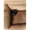 Image 2 : BROWN FABRIC RECLINER CHAIR