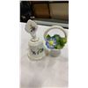 Image 8 : LOT OF CHINA, AYNSLEY PEMBROKE VASE AND DISH, ROYAL GRAFTON MALVERN CANDLESTICK, STAFFORDSHIRE BELL,
