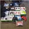 Image 1 : BOX OF DEFECTIVE STORE RETURN XBOX AND XBOX ELITE S2 CONTROLLERS