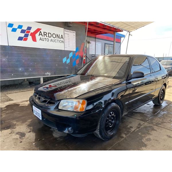 2002 HYUNDAI ACCENT