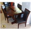 Image 1 : DINING ROOM TABLE WITH 6 CHAIRS AND LEAF
