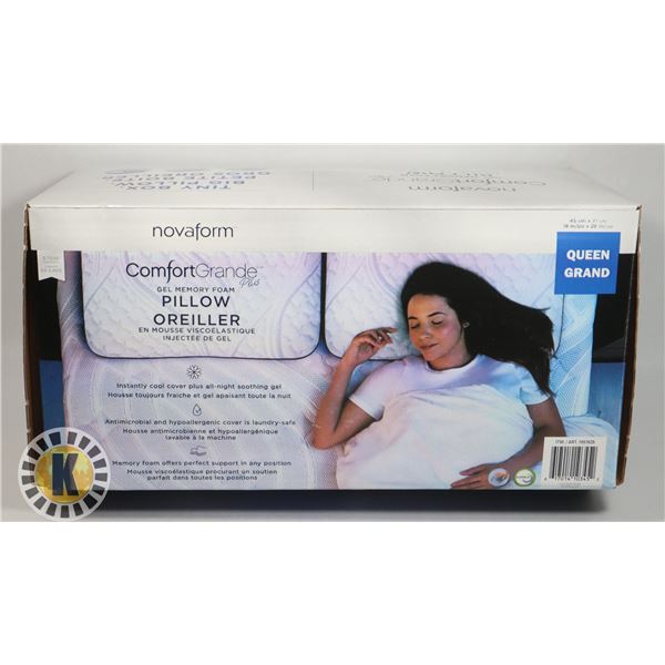 NOVAFORM COMFORT GRANDE PLUS GEL MEMORY FOAM
