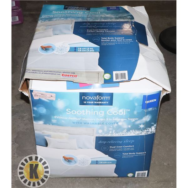 NOVA FORM SOOTHING COOL QUEEN SIZE GELPLUS