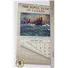 Image 1 : THE ROYAL BANK OF CANADA CALENDAR CIRC 1942