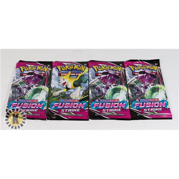 4 POKEMON TRADING CARD GAME BOOSTER PACKS