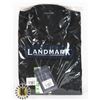 Image 1 : NEW MENS S/S DRESS SHIRT BLACK SIZE LARGE