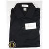 Image 1 : NEW MENS BLACK POLYESTER POLO SIZE LARGE