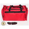 Image 1 : NEW RED GYM/ SPORTS BAG (24" LONG X 12"T X 12"W