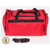 Image 1 : NEW RED GYM/ SPORTS BAG (24" LONG X 12"T X 12"W