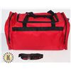 Image 1 : NEW RED GYM/ SPORTS BAG (24" LONG X 12"T X 12"W