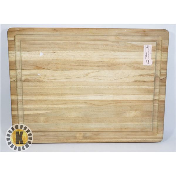 WOOD CUTTING BOARD (20" X 15" X 1.5")