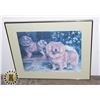 Image 1 : FRAMED SIGNED PRINT BY MARCIA VANWOERT