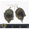 Image 1 : UNIQUE FIGURE SHAPED DROP EARRINGS
