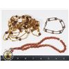 Image 1 : BROWN BEADED JEWELRY