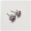 Image 3 : SILVER CRYSTAL EARRINGS