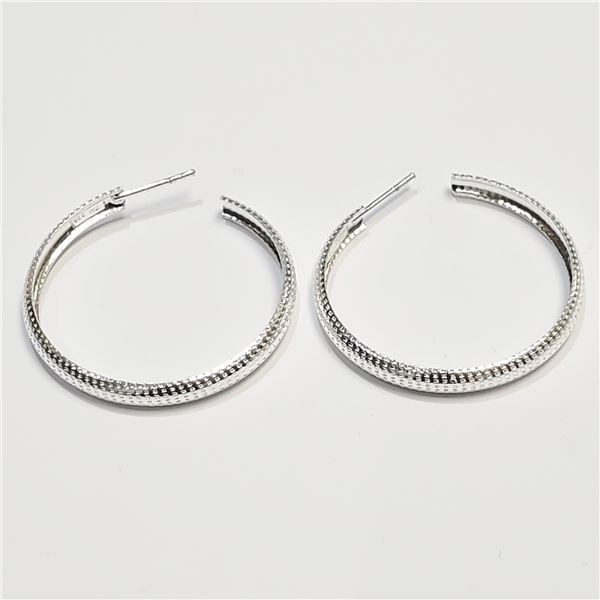 SILVER  EARRINGS(~WEIGHT 3.23G)