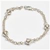 Image 1 : SILVER 7" BRACELET