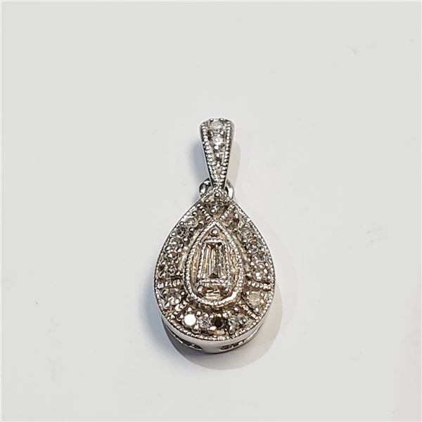 SILVER DIAMONDS(0.13CT) PENDANT (~WEIGHT 4.5G)