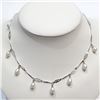 Image 1 : SILVER FRESH WATER PEARL NECKLACE