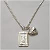 Image 2 : SILVER 2 PENDANT NECKLACE